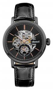 Ingersoll 1892 I05705 Mens The Smith Movement Automatic Case Stainless Steel Dial Black Strap Leather Black Matt