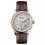 Ingersoll I00101 Mens Watch The Regent  Quartz Stainless Steel Polished Dial Silver Strap Strap  Color  Brown