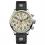 Ingersoll I02301 Mens Watch The Delta Automatic Stainless Steel Polished Dial Cream Strap Strap  Color  Black