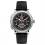 Ingersoll I02603 Mens Watch The Bloch Automatic Stainless Steel Polished Dial Black Strap Strap  Color  Black