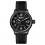 Ingersoll I02801 Mens Watch The Apsley Automatic Stainless Steel Polished Dial Black Strap Strap  Color  Black